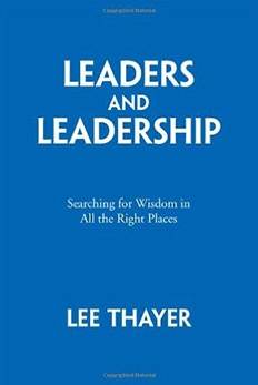 Leaders and Leadership - book cover